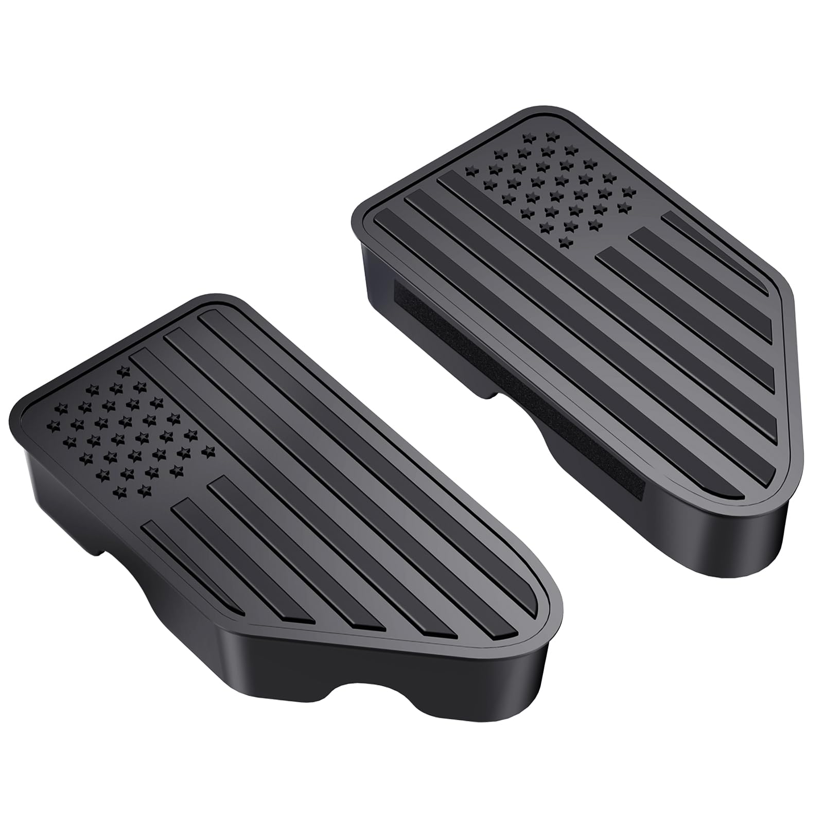 Egovo Stake Pocket Covers For 2014-2018 Gmc Sierra 1500,Chevy Silverado 1500/2500/2500Hd/3500 Truck Bed Rail Stake Pocket Caps,
