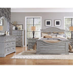 American Woodcrafters Stonebrook Nightstand, 1, Antique Grey