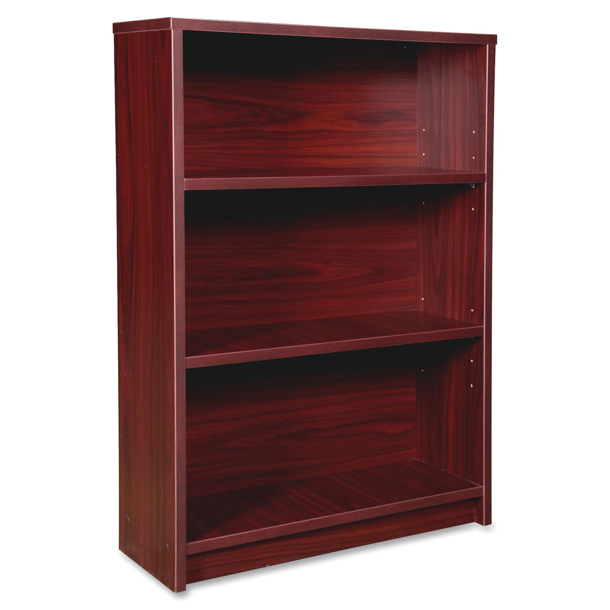 Lorell Prominence Mahogany Laminate Bookcase