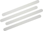 Carex Adhesive Safety Treads - Includes Eight Non Slip Adhesive Strips - Waterproof & Mildew Resistant - for Use As Non Slip Bat