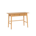 Melissa Natural Wooden One Drawer Writing Desk by Linon