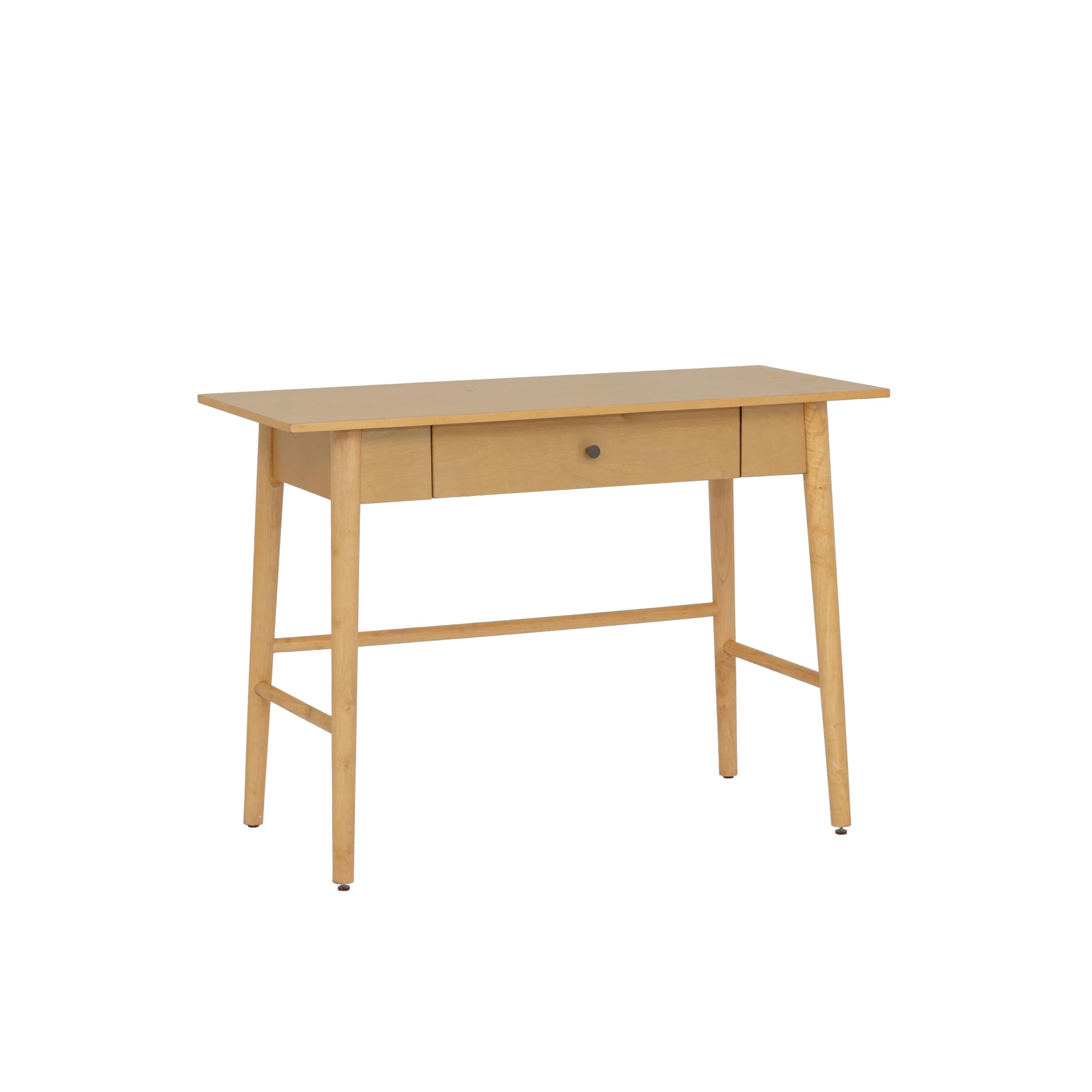 Melissa Natural Wooden One Drawer Writing Desk by Linon