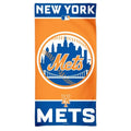 Wincraft MLB New York Mets A1878315 Fiber Beach Towel, 9 lb/30 x 60