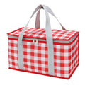 Insulated Bag Picnic Basket Bags Beach Bag Foldable Cooler Bag Reusable With Zippered Top-For Warm Or Cold Picnic Accessories, O