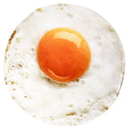 Excervent Realistic Fried Egg Blanket For Adults And Kids, 290 Gsm Double Sided Funny Realistic Food Blanket, Novelty Super Soft