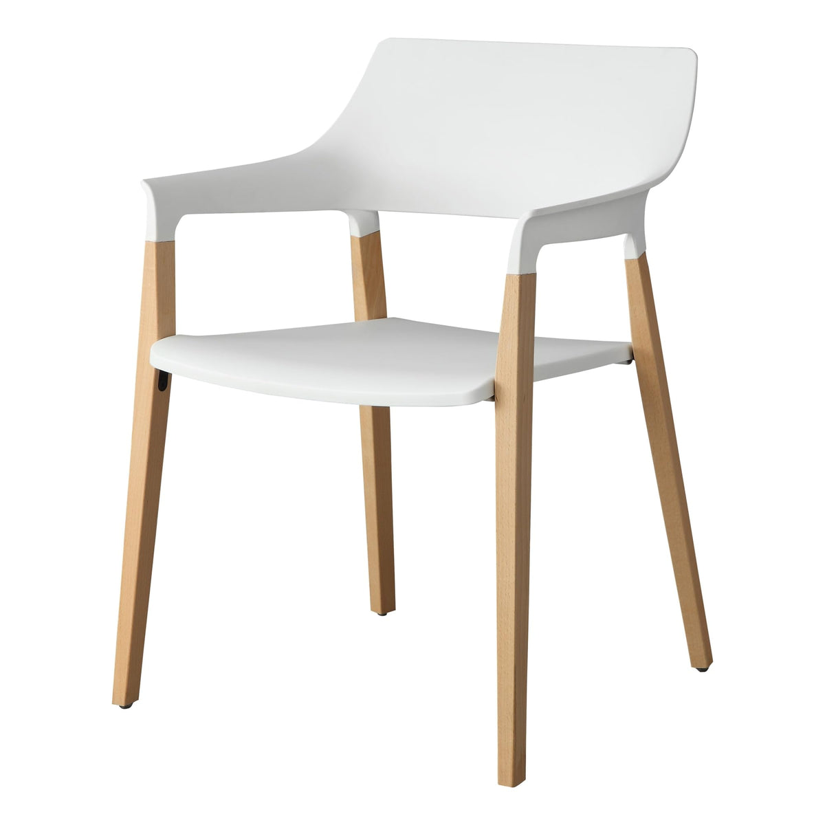 Llr42960 - Lorell Wood Legs Stack Chairs