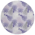 Seabreeze Sz3 Purple Coastal Rug Round 8' X 8'