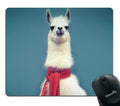 Smooffly Gaming Mouse Pad Custom,Stylish Lovely Hipster Llama Pattern Personality Gaming Mouse Pad
