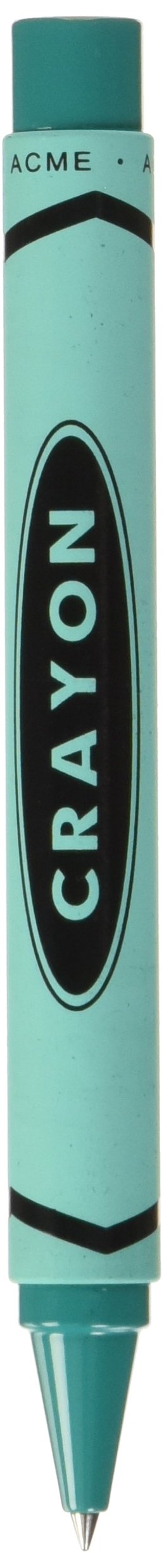 Acme Studios Crayon - Teal Retractable Roller Ball Pen By Adrian Olabuenaga (Pacme3Tlrr)