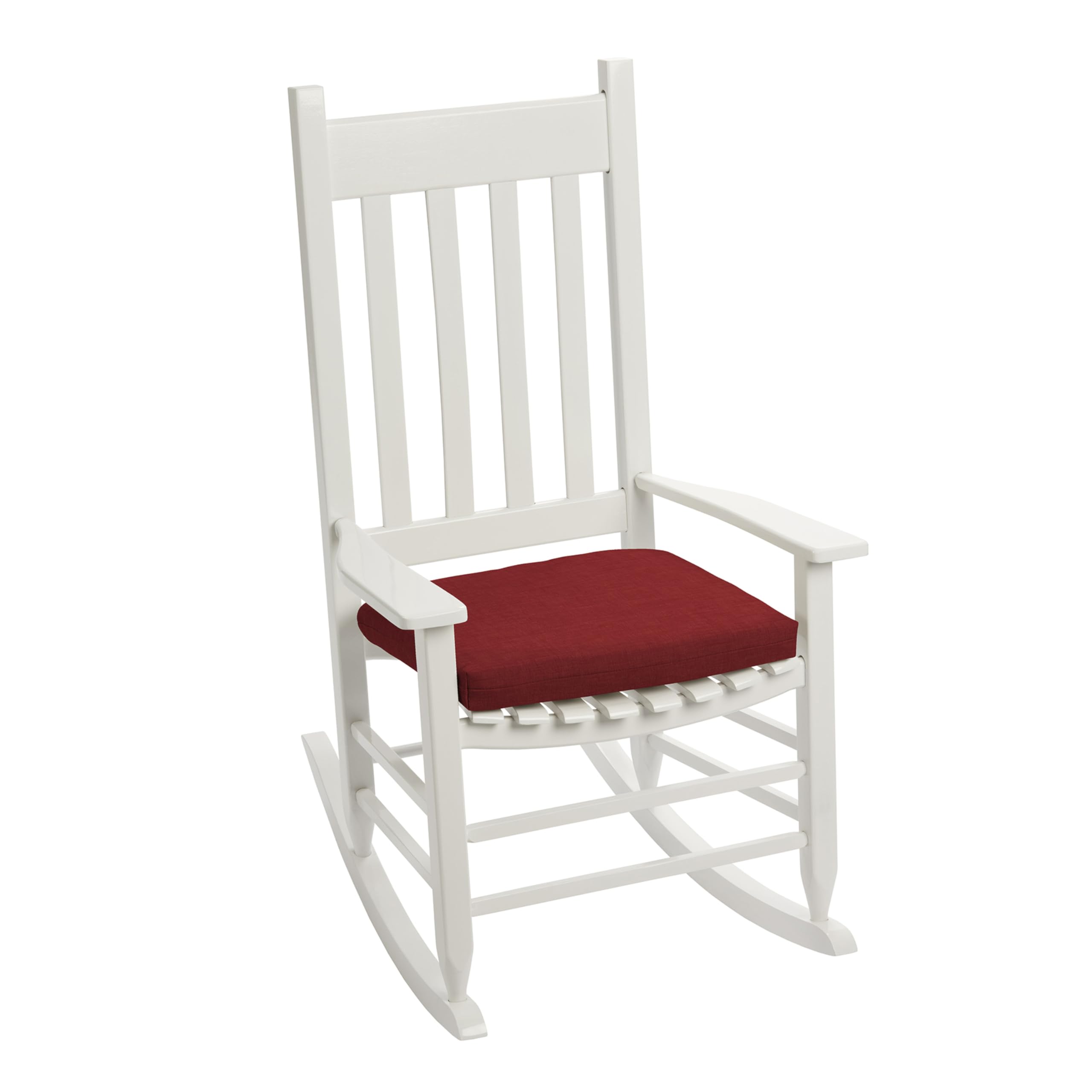 Arden Selections Rocking Chair Cushion, 19 X 18, Rain-Proof, Fade Resistant, Cushions For Rocking And Outdoor Chairs 18 X 19, Ru