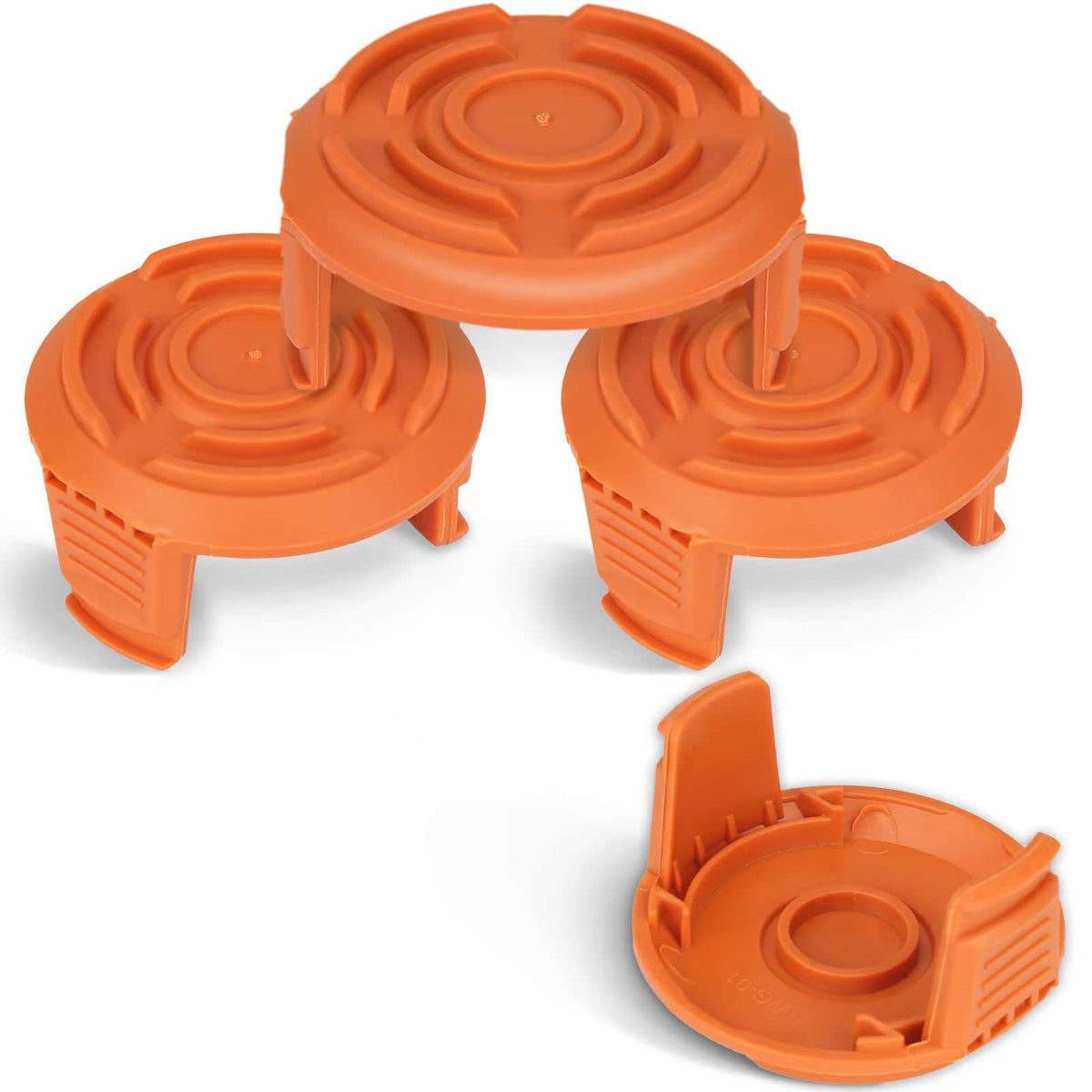 Eyoloty Gt Trimmer Replacement Spool Cap Covers, Wa6531 Trimmer Cap Compatible With Worx Wg155 Wg180 String Trimmers, 50006531 T