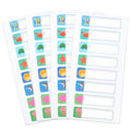 Waterproof Name Labels For Kids Toddlers School Stuff Supplies - Name Stickers For Daycare Preschool, Back To School Name Label