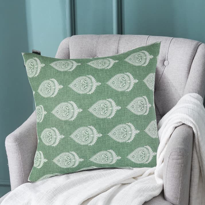 Funhome Outdoor Pillow Covers Only, No Insert! Pack Of 2 Square Throw Pillow Covers, Decorative Waterproof Modern Cushion Cases