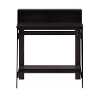 Furinno Simplistic A Frame Computer Desk, Dark Walnut