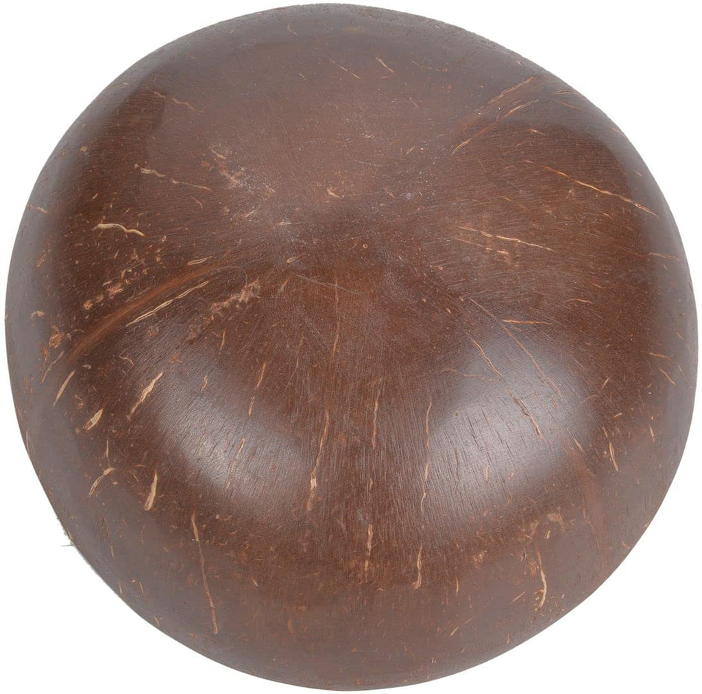 Chezmax Natural Coconut Bowl Mother Of Pearl Inlaid Shell Bowls Key Bowl For Entryway Table Candy Container Nuts Holder Fruits &