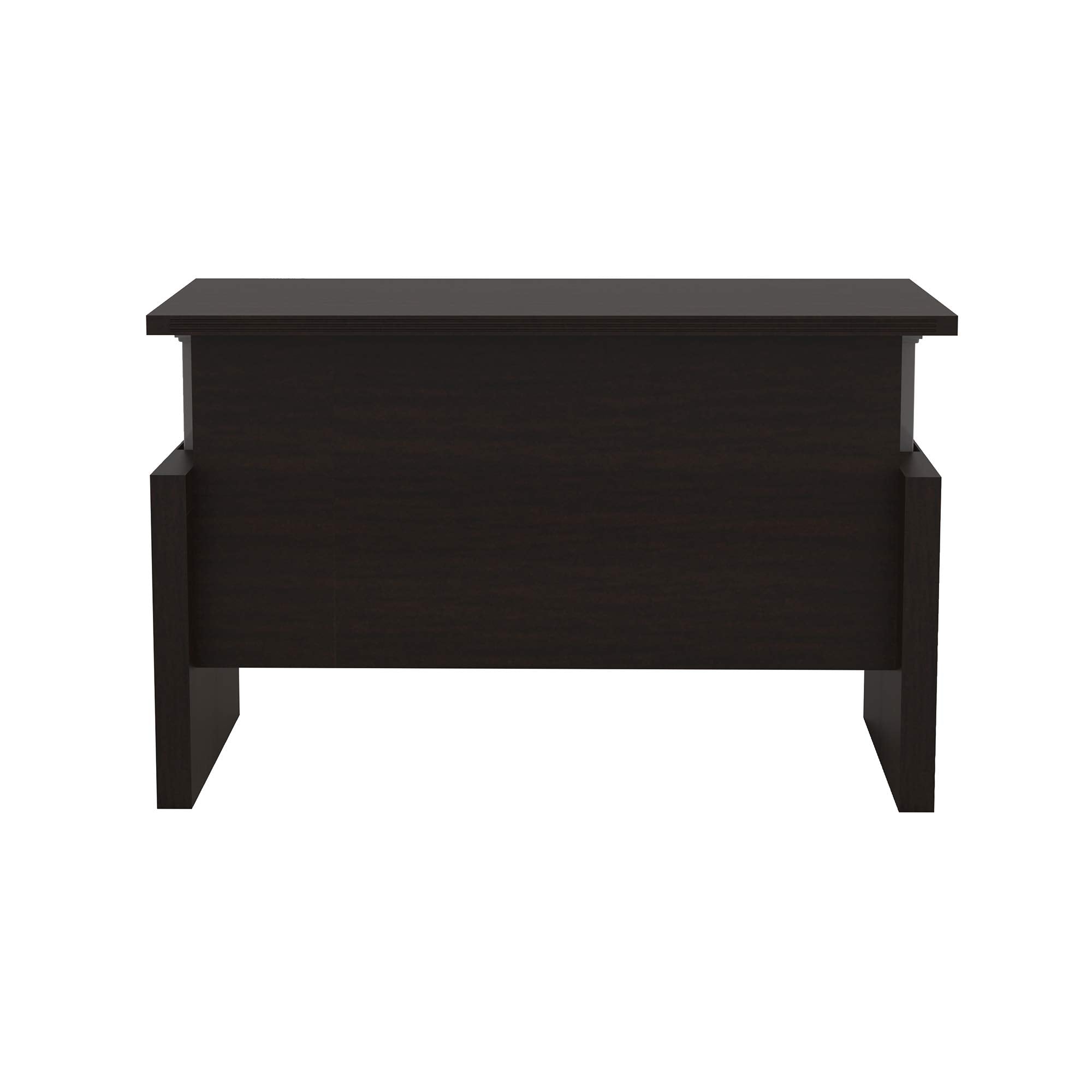 Aberdeen Height-Adjustable Desk, Straight Front Top & Base, 72" W Mocha