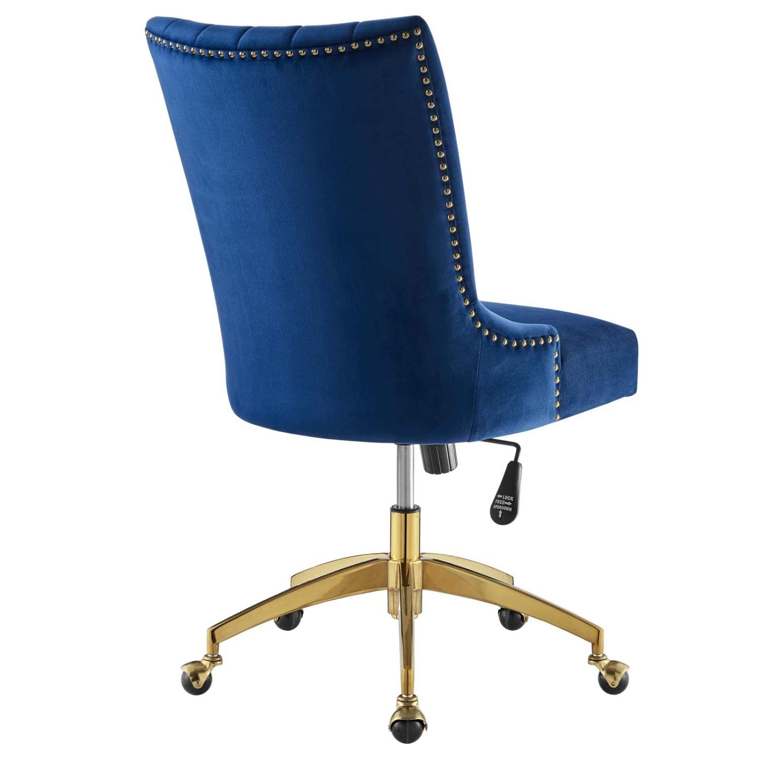 Modway Empower Channel Tufted Performance Velvet Office Chair - Thumbnail 2