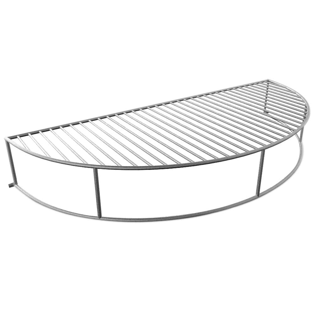 Grillvana The Original 'Upper Deck' Stainless Steel Grilling Warming Smoking Rack Charcoal Grill Grate- For Use With 22 Inch Ket