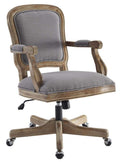 Maybell Office Chair, Light Gray