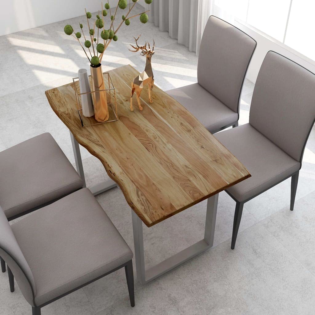 vidaXL Rectangular Dining Table - Thumbnail 3