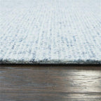 Rizzy Home Alora Decor London 5' X 8' Solid Blue/Gray/Rust/Blue Hand-Tufted Area Rug