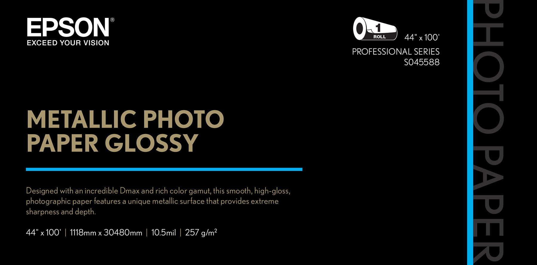 Met. Photo Paper 44' X 100'