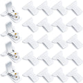Padded Comforter Clips Duvet Clips White Padded Clips Blanket Fasteners to Secure Bedding for Preventing Comforters From Shiftin