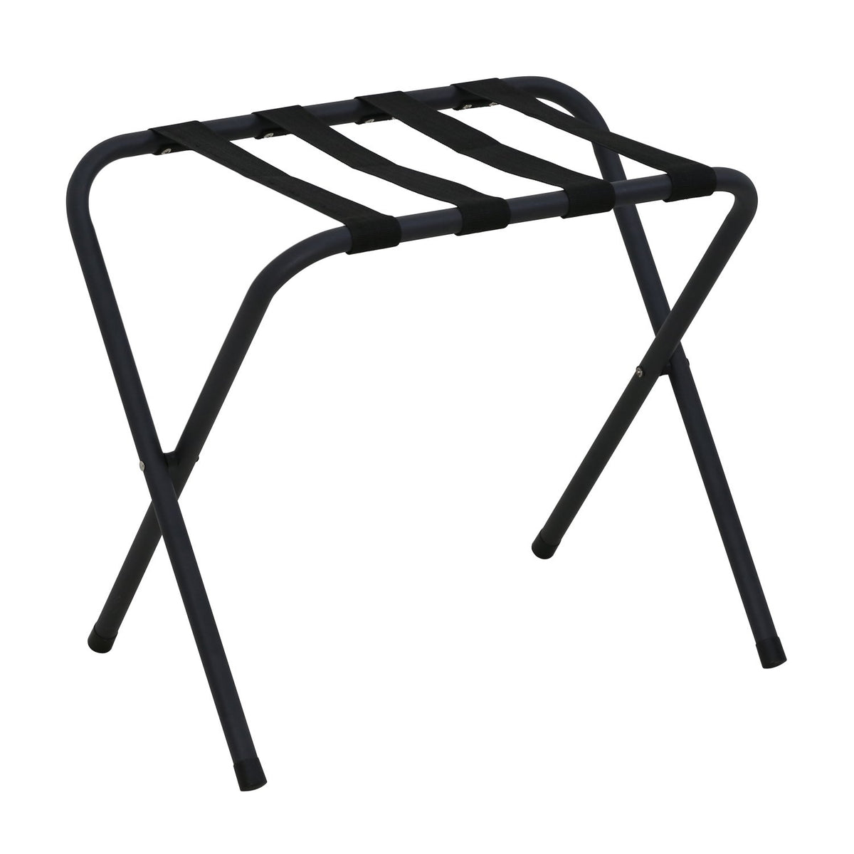 Furinno FLR1601 Foldable Luggage Rack, Black