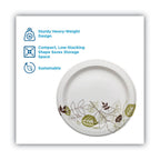 Dixie Pathways Table Ware, 10.13" Diameter, White