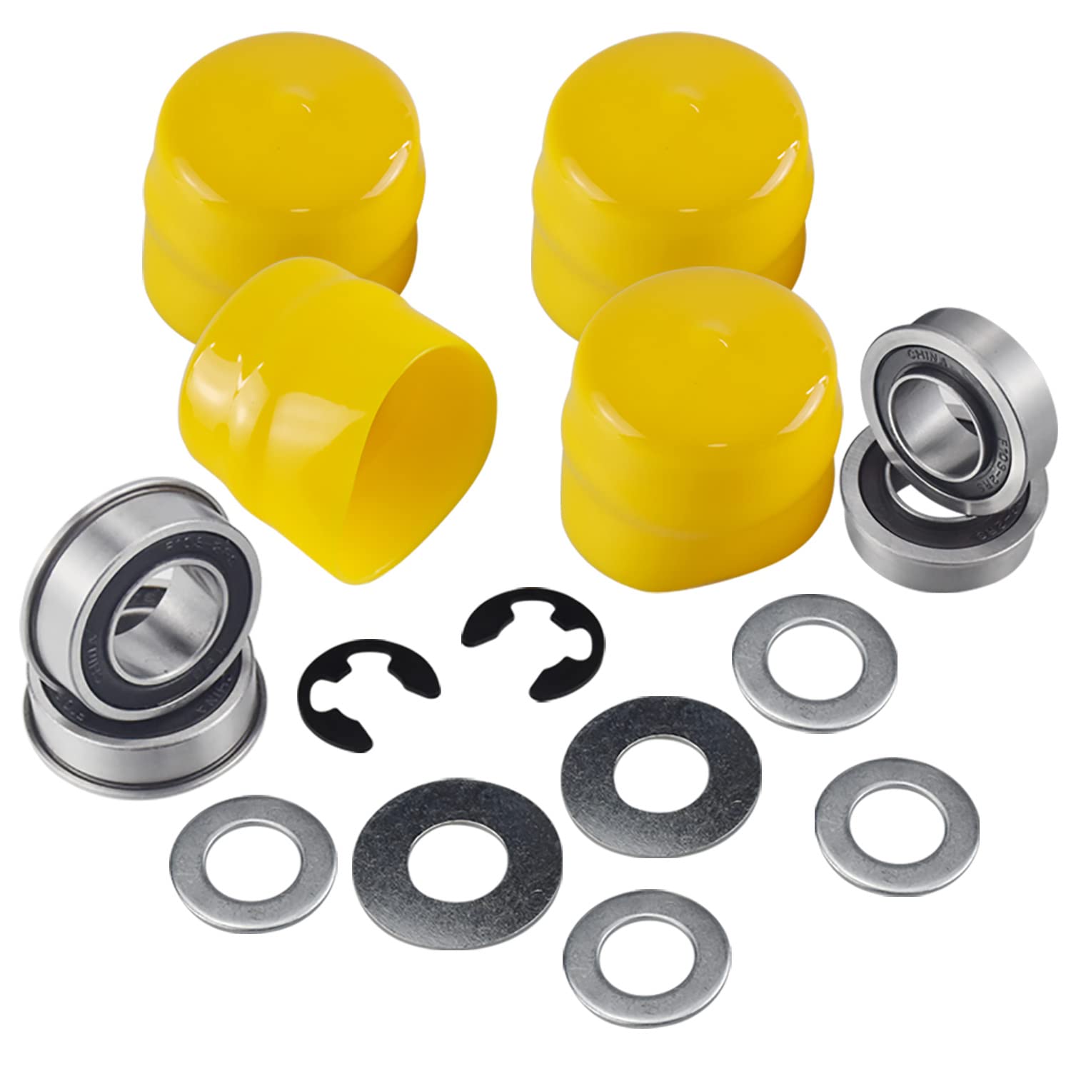 Kintle Front Wheel Bushing To Bearing Conversion Kit For John Deere Lawn Mower Fits L100 L105 L108 L110 L120 L130 And M123811, G