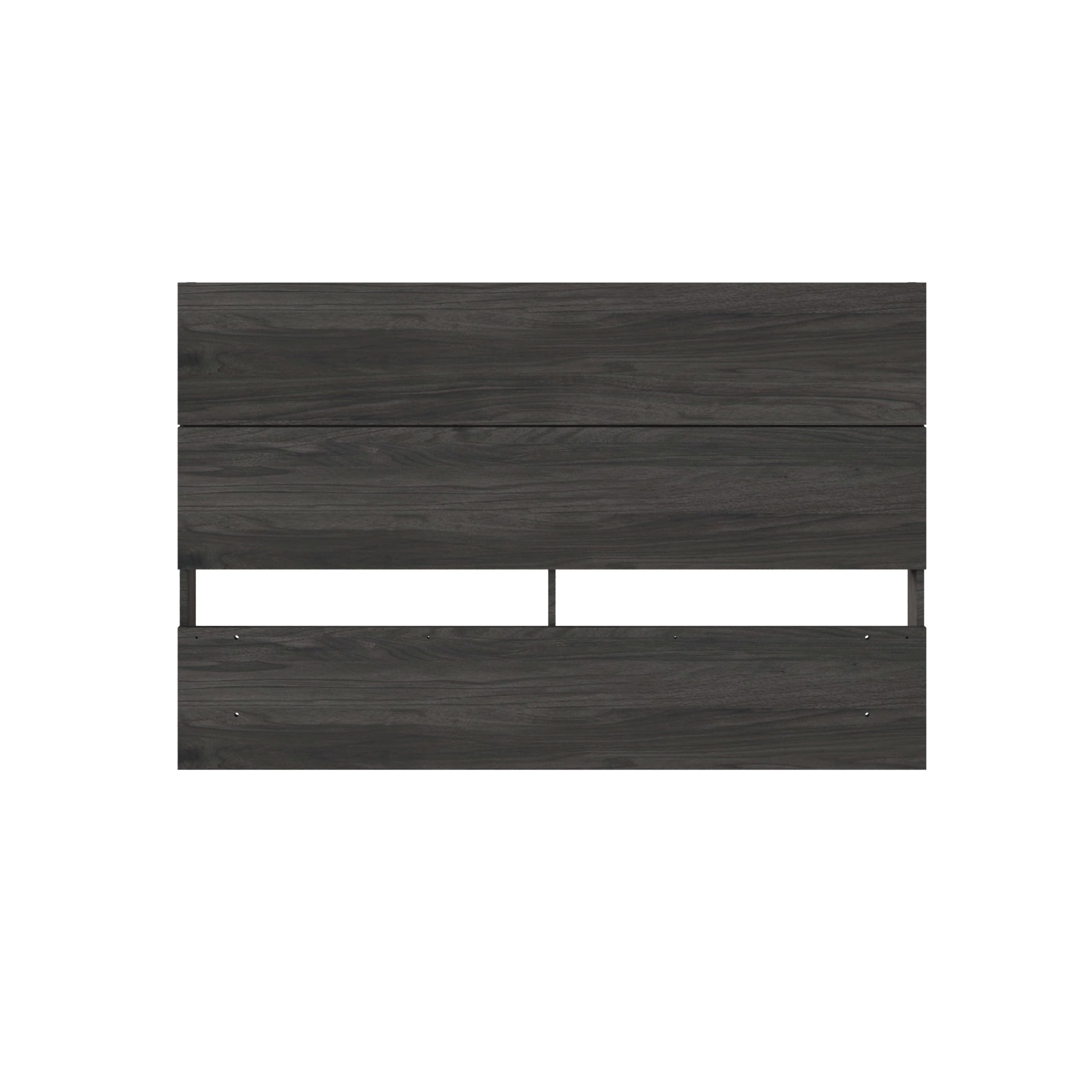 Nexera Panel Headboard in Full|Bark Grey