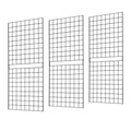 7RiversART Grid Wall Commercial Grade Gridwall Panels - Heavy Duty Grid Panel for Any Retail Display Wall Grid 2 Width x 5 Hei