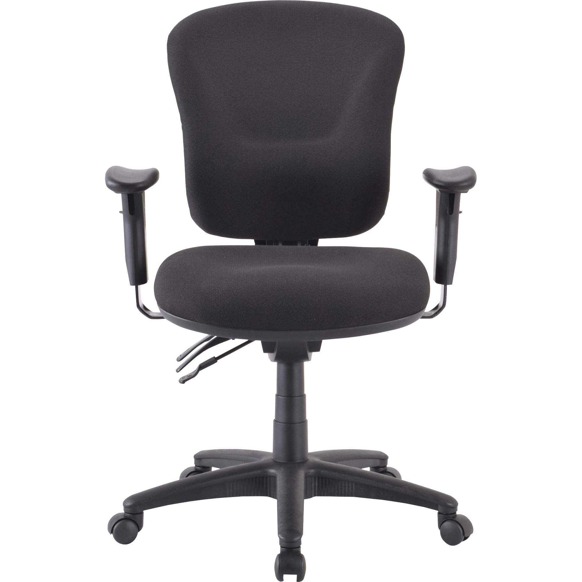Lorell Accord Mid-Back Task Chair, Black