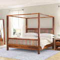 Mamta Decoration Solid Sheesham Wood King Size Poster Bed Without Storage Wooden Furniture For Home Living Room Bed Room  (Hone