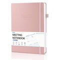 Wemate Meeting Notebook For Work, Work Planner Notebook With Action Items, B5 Size Project Planner, Easily Take Meeting Notes &
