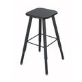 Safco Products 1205BL Alphabetter Stool for Alphabetter Stand-Up Desk (Sold Separately), Black Frame, Black Seat Classroom and H