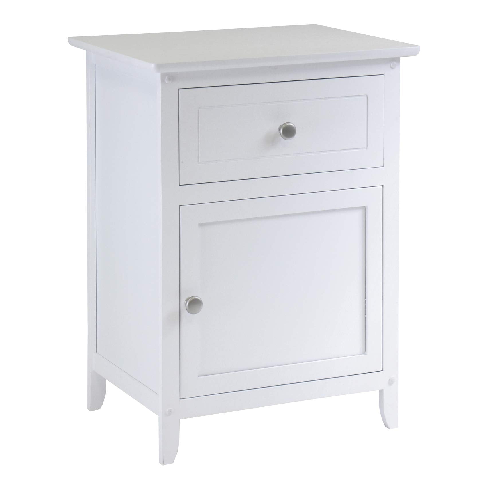 Winsome Eugene Accent Table, 18.90'W X 14.96'D X 25'H, White