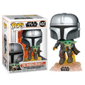 Wderni Pop Star Wars The Mandalorian Mando Flying With Jetpack Standard
