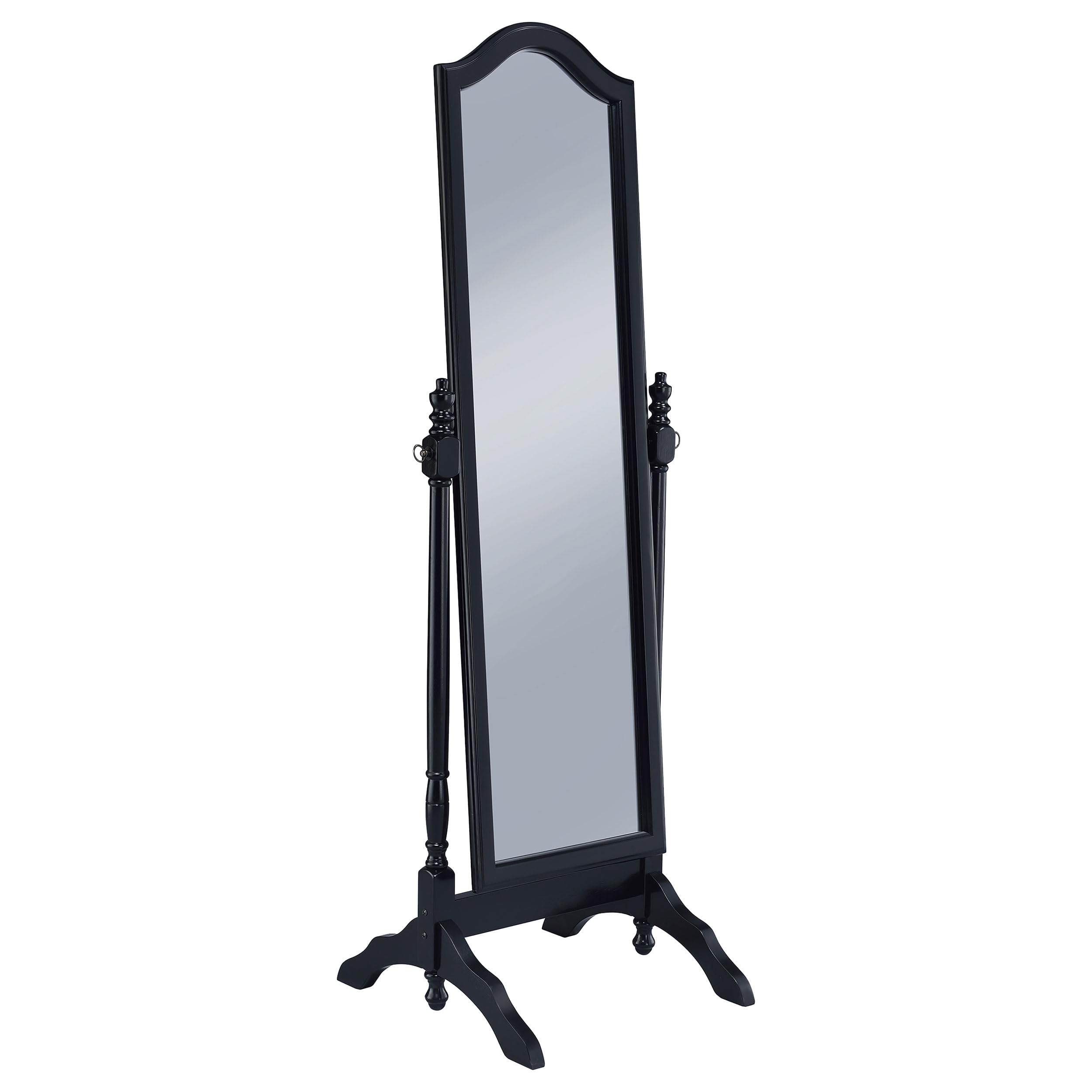 Coaster Home Furnishings Cabot Wood Adjustable Full Length Cheval Mirror Black