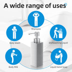 Glubee Stainless Steel Soap Dispenser, Rust-Proof Brushed Nickel Liquid Hand Dish Soap Dispenser Pump For Bathroom & Kitchen, 8.