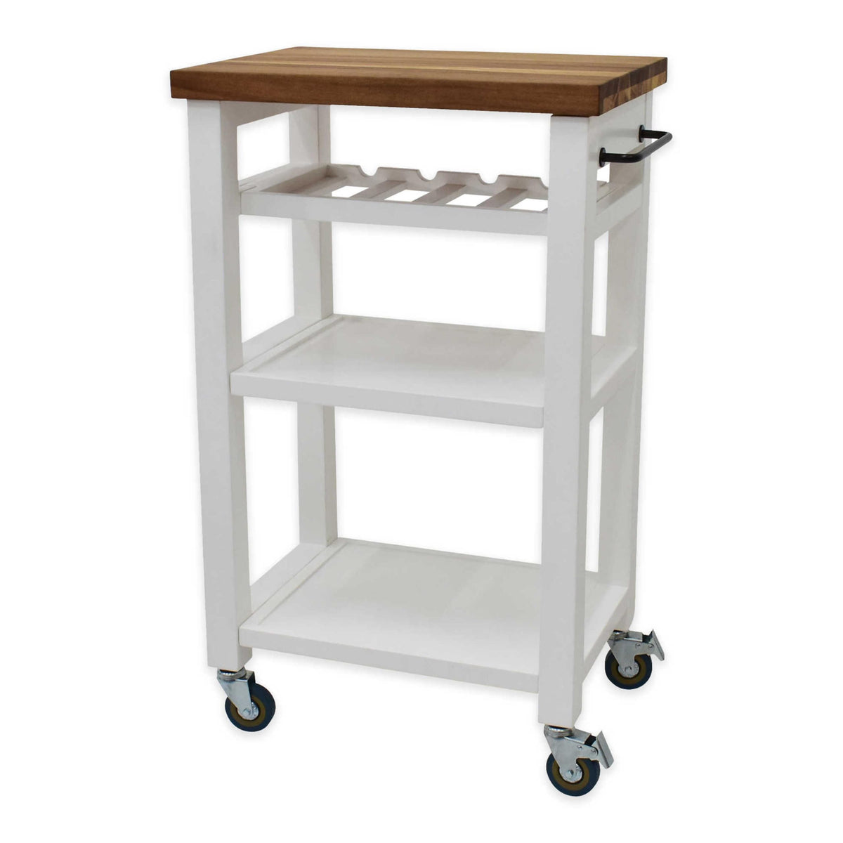 Steve Silver Co Belden Kitchen Cart White