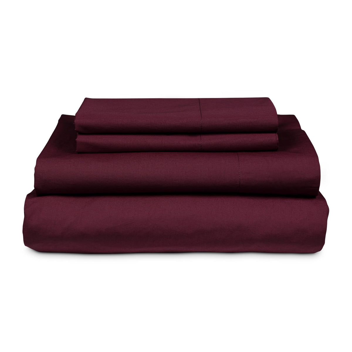Mypillow Percale Bed Sheets, Twin Xl, Mulberry