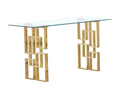 Best Quality Furniture CT238 Console Table, Gold