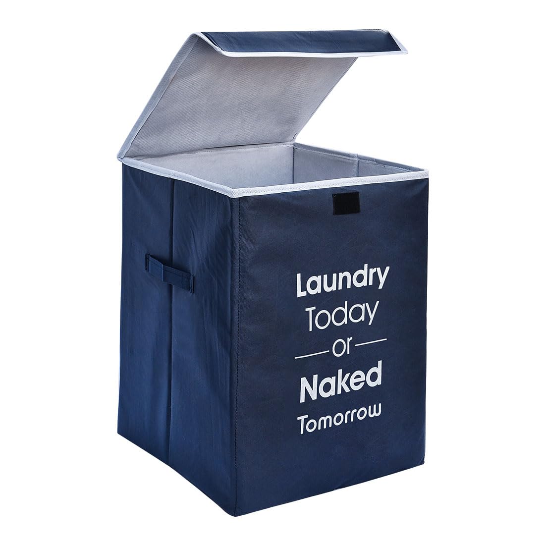 ZOVIRA 75L Laundry Bag Cloth Basket Non Woven Laundry Bin Laundry Bags for Clothes Freestanding Clothes Storage Organizer for Be