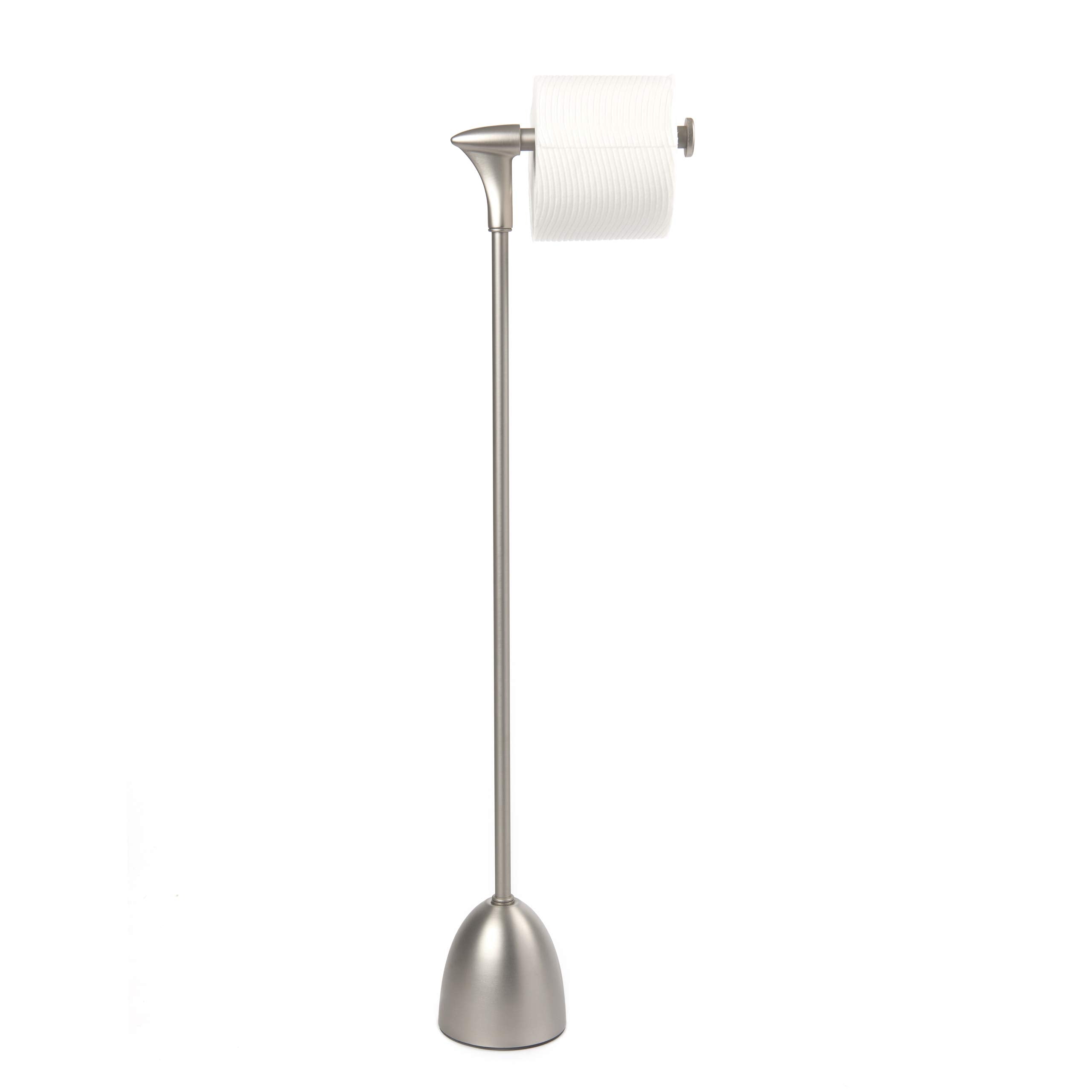 Umbra 022409410 Stream Toilet Paper Stand, Brushed Nickel