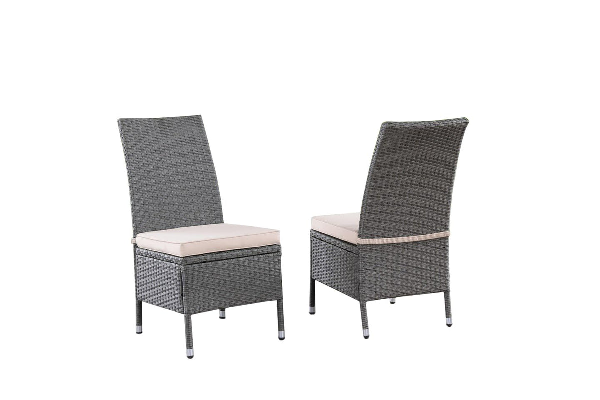 Best Quality Furniture D1000-Sc Dining Chairs, Gray