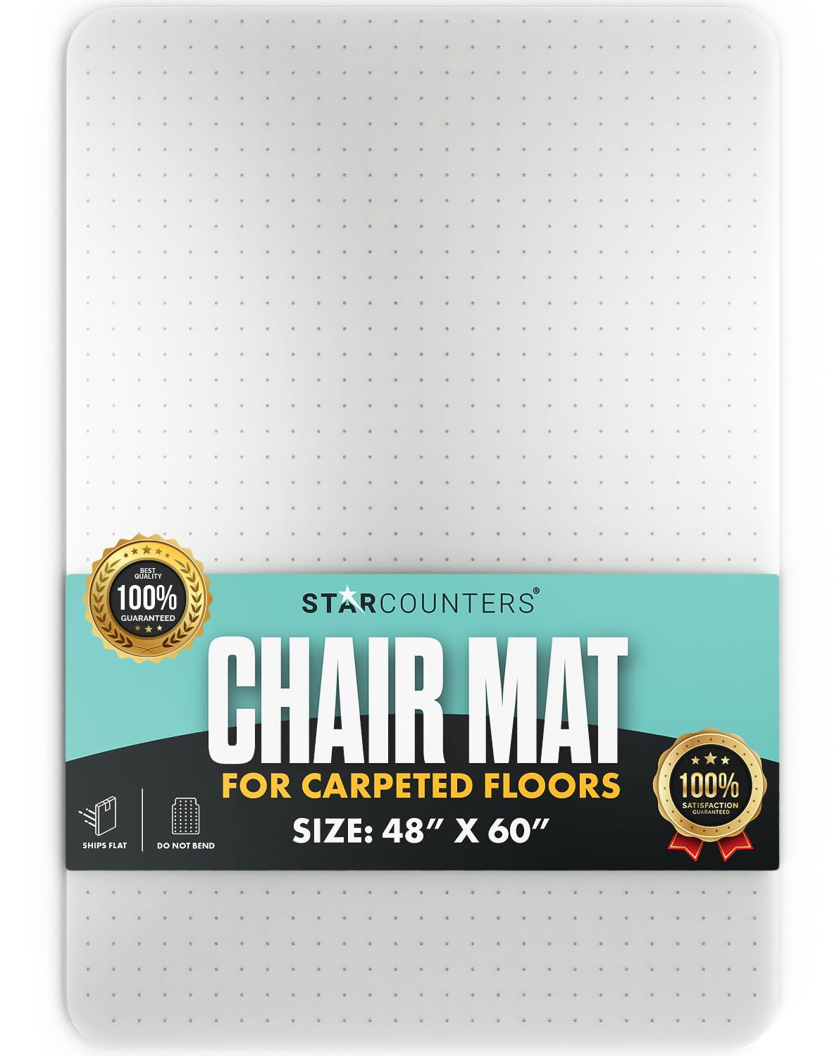 Office Chair Mat For Carpet - Desk Chair Mat For Carpet Protector Mat For Office Chair - Computer Chair Mat For Carpet - Office