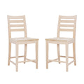 Flynn Counter Stool Unfinished Set Of 2