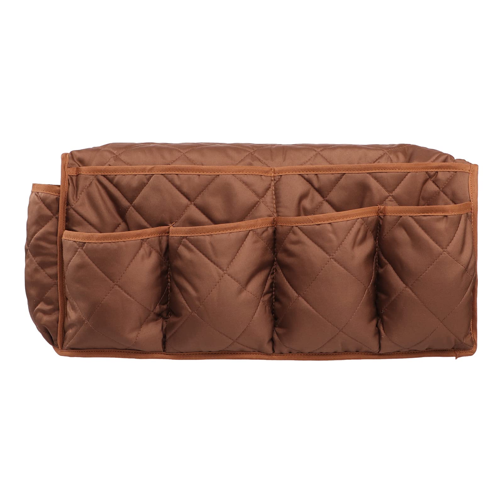 2 In 1 Waterproof Armrest Covers Sofa Arm Organizer With 14 Pockets For Tablet Magazines Tv Remote Holder, Anti-Slip Recliner Co