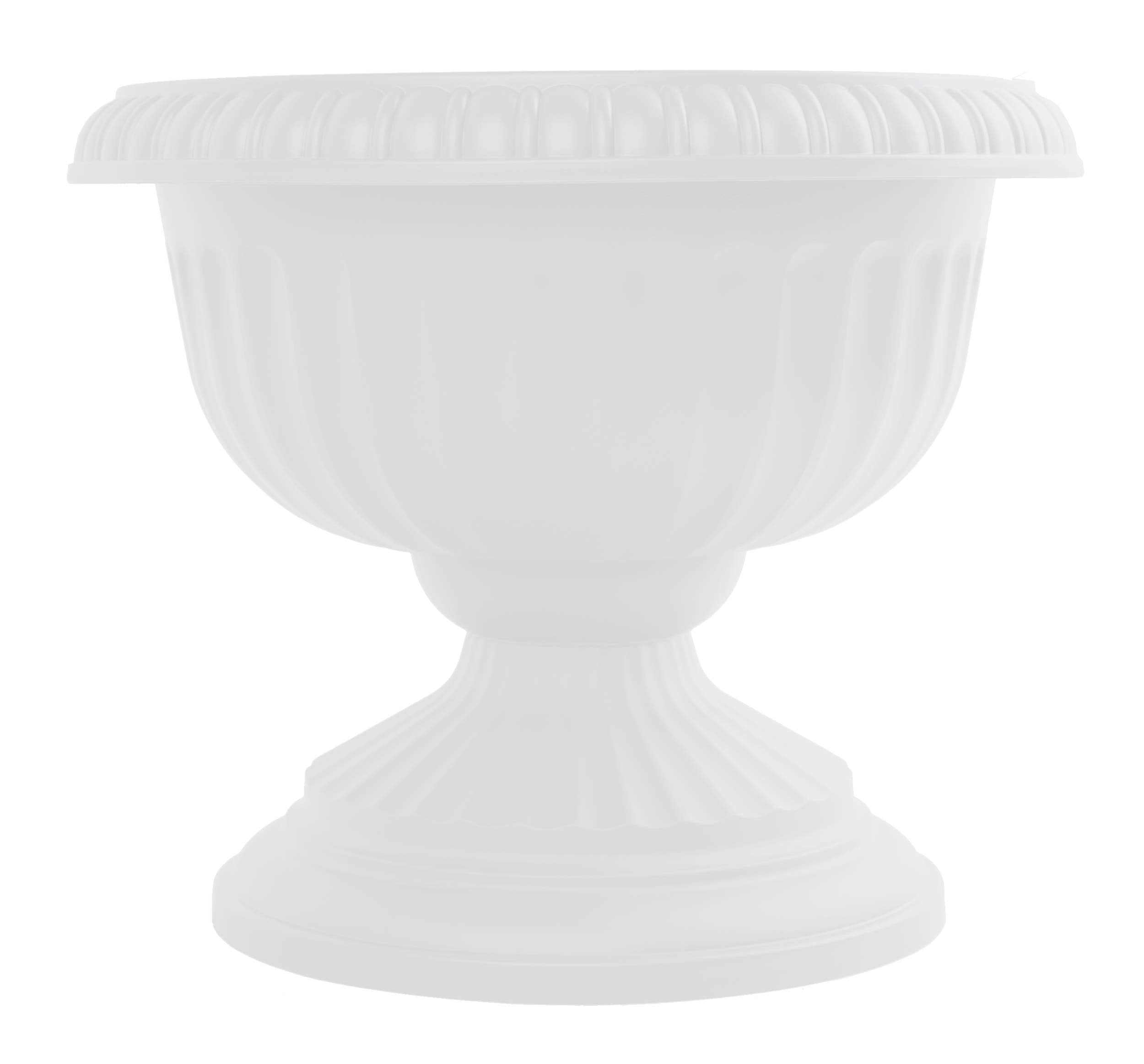 Bloem Gu18-09 Grecian Urn Planter 18' Casper White